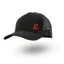 Rewired Essential Suede R Trucker Cap - Black/Red